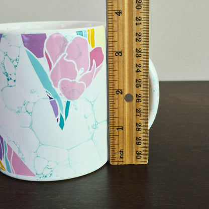 Waechtersbach Pastel Floral Mug, W. Germany Mark