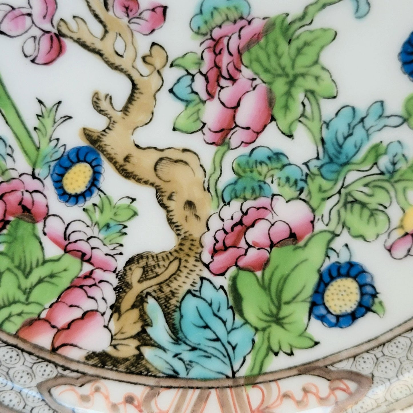 Antique Coalport Indian Tree Luncheon Plate c.1891-1920 England