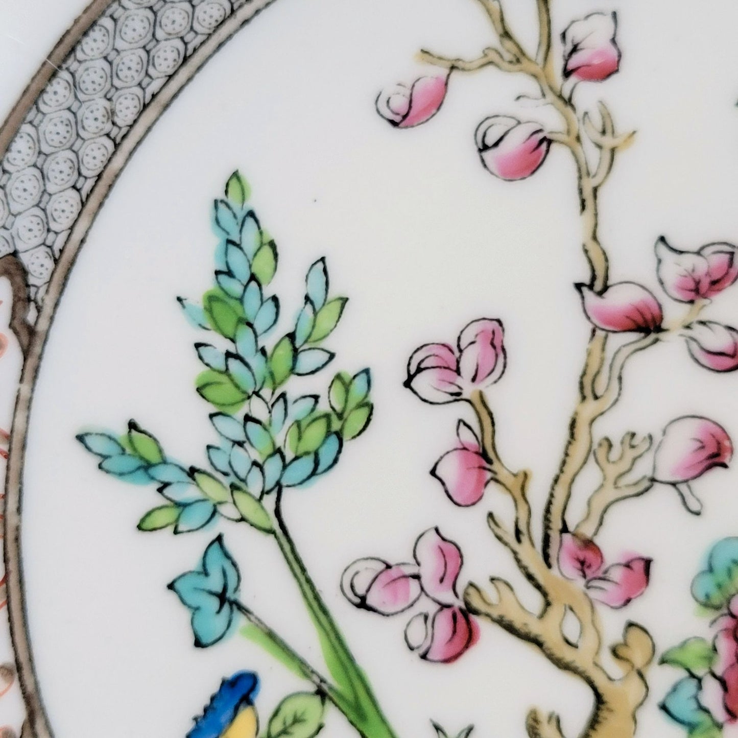 Antique Coalport Indian Tree Luncheon Plate c.1891-1920 England