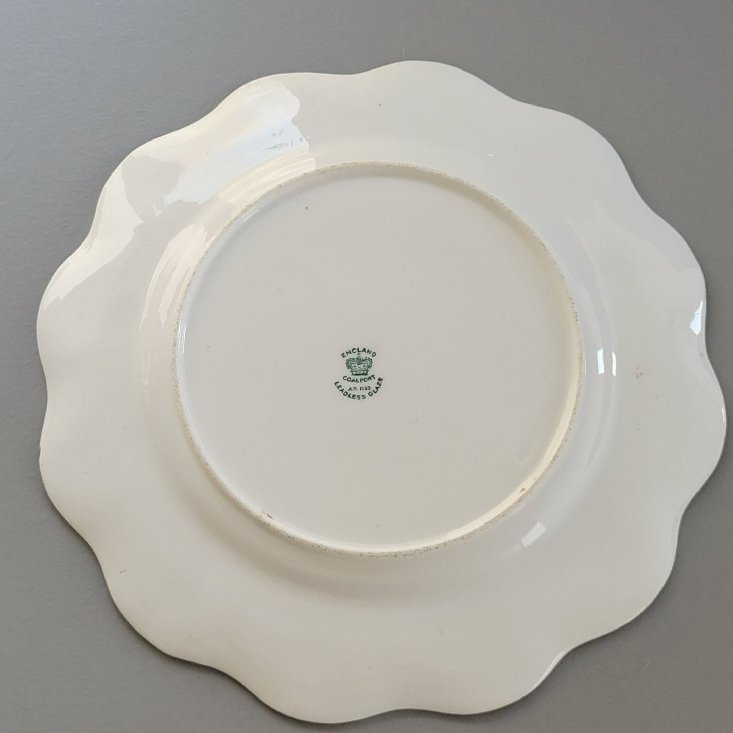 Antique Coalport Indian Tree Luncheon Plate c.1891-1920 England