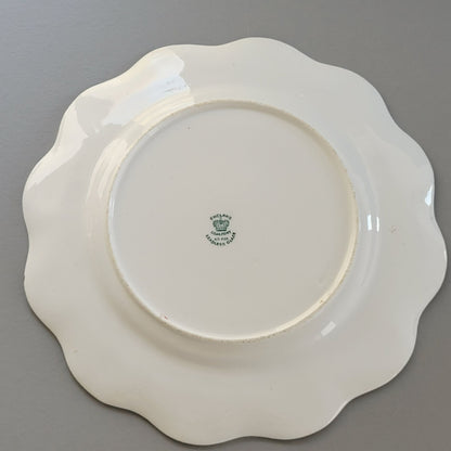 Antique Coalport Indian Tree Luncheon Plate c.1891-1920 England