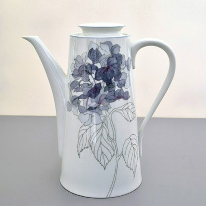 Block Spal "Hydrangea" Coffee Pot,  c.1982-91 Portugal