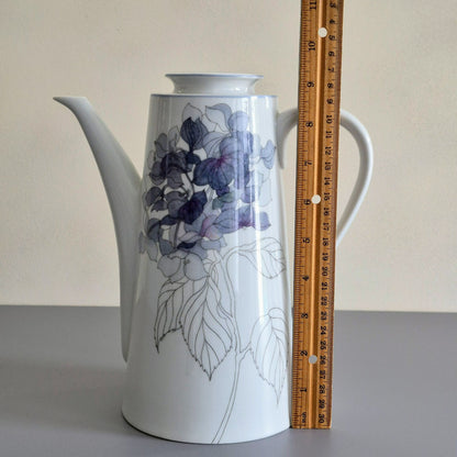 Block Spal "Hydrangea" Coffee Pot,  c.1982-91 Portugal