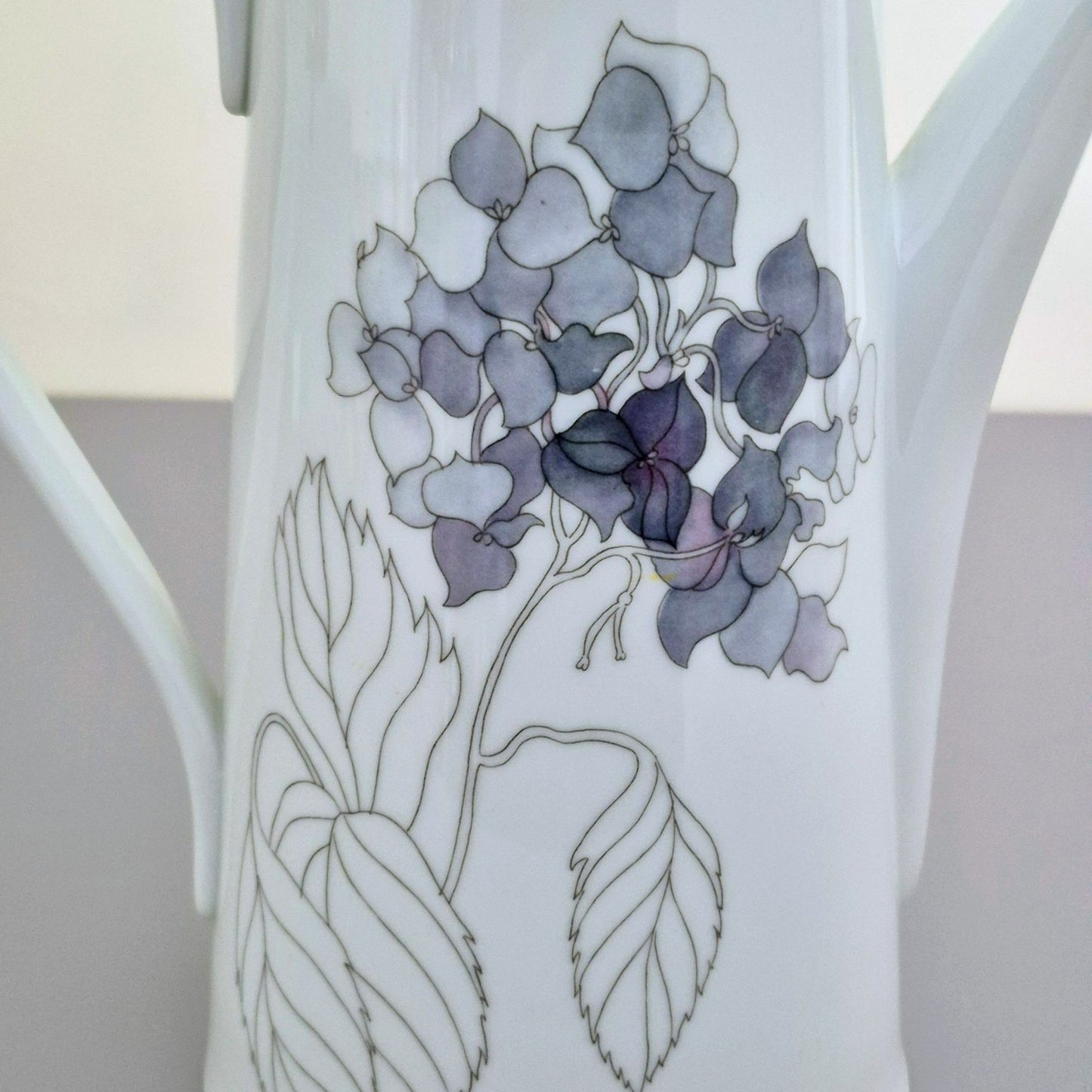 Block Spal "Hydrangea" Coffee Pot,  c.1982-91 Portugal