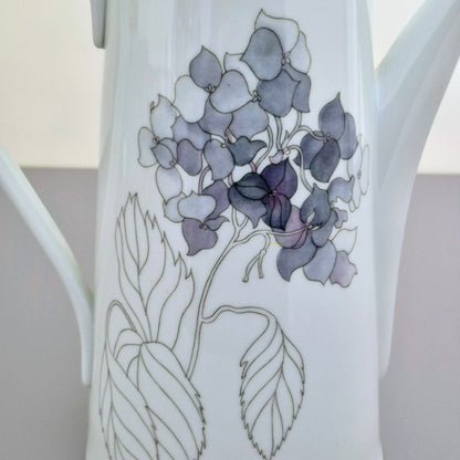 Block Spal "Hydrangea" Coffee Pot,  c.1982-91 Portugal