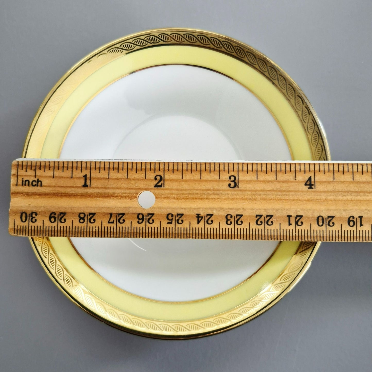 Richard Ginori "Palermo Yellow" Espresso Cup & Saucer, Italy c.1960-70s
