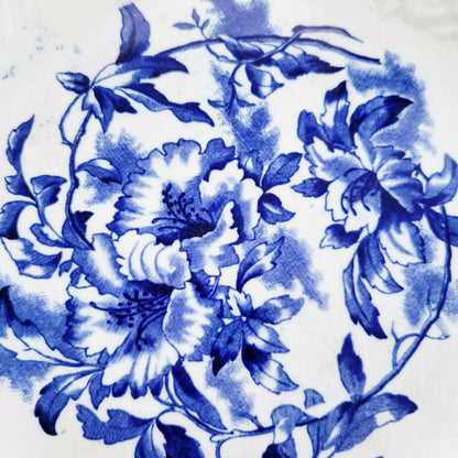 W&E Corn Flow Blue ORMONDE  Dinner Plate / Shallow Bowl, c.1898-1904 England