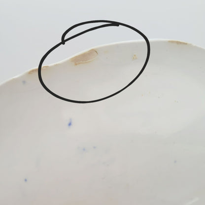 W&E Corn Flow Blue ORMONDE  Dinner Plate / Shallow Bowl, c.1898-1904 England