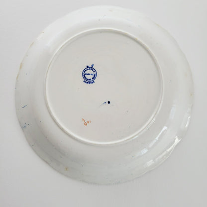 W&E Corn Flow Blue ORMONDE  Dinner Plate / Shallow Bowl, c.1898-1904 England