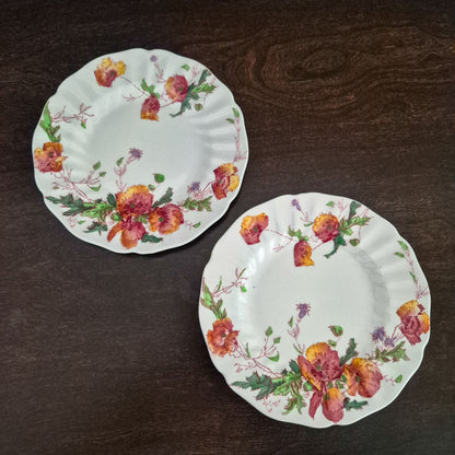 Royal Doulton "Sherborne" Bread Plate Set, c.1938-61 England