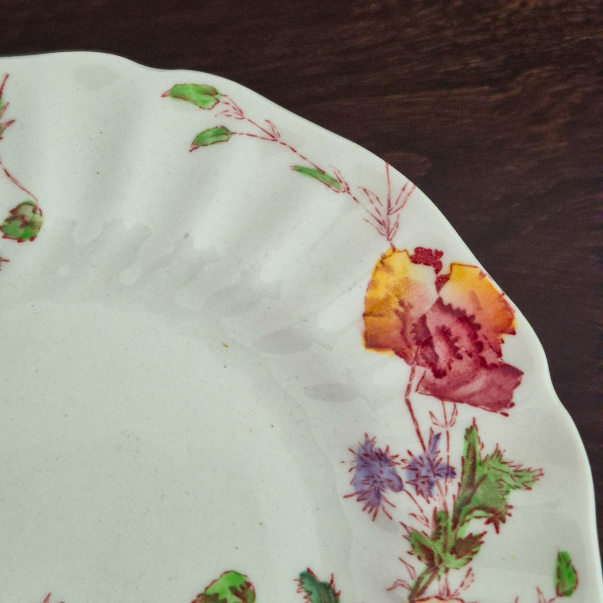 Royal Doulton "Sherborne" Bread Plate Set, c.1938-61 England