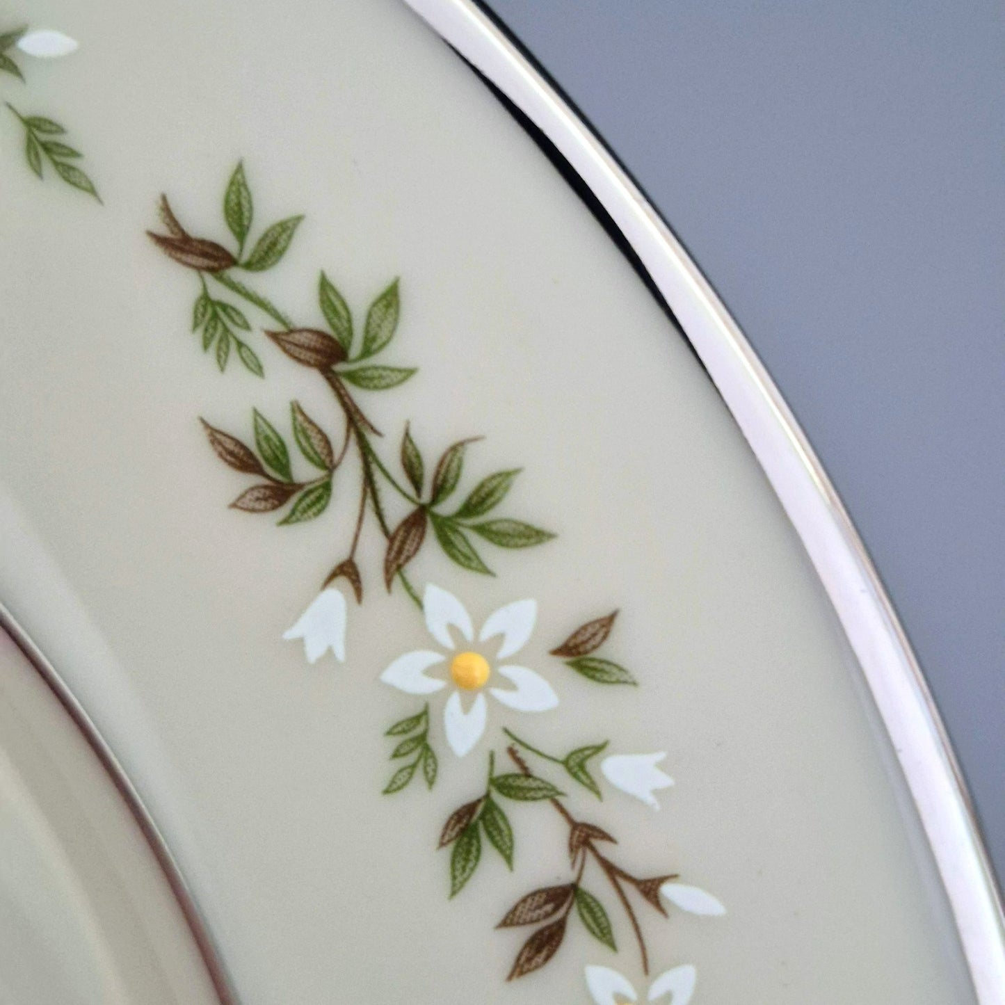 Lenox "Brookdale" Bread Plate, Set of 2, c.1963-93 USA