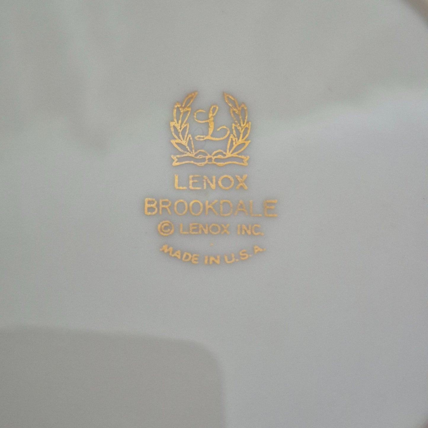 Lenox "Brookdale" Bread Plate, Set of 2, c.1963-93 USA