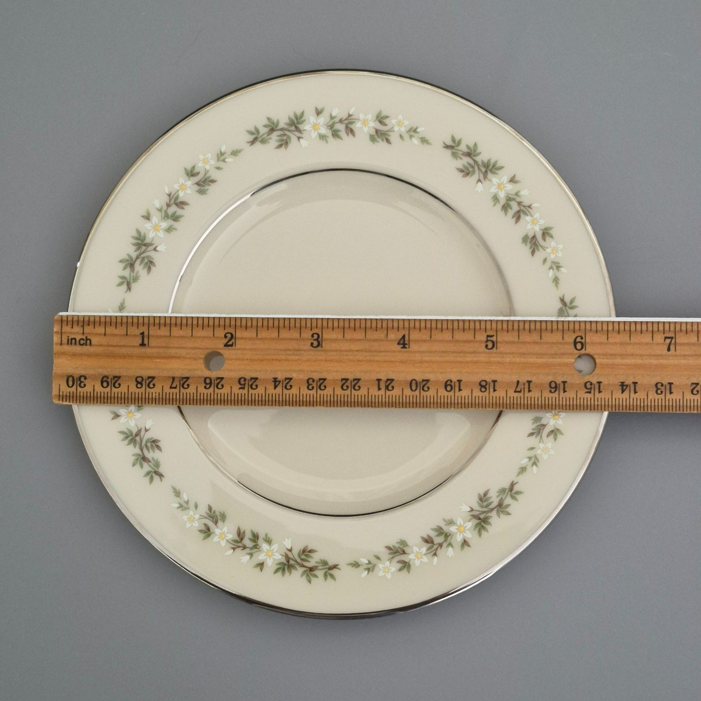 Lenox "Brookdale" Bread Plate, Set of 2, c.1963-93 USA