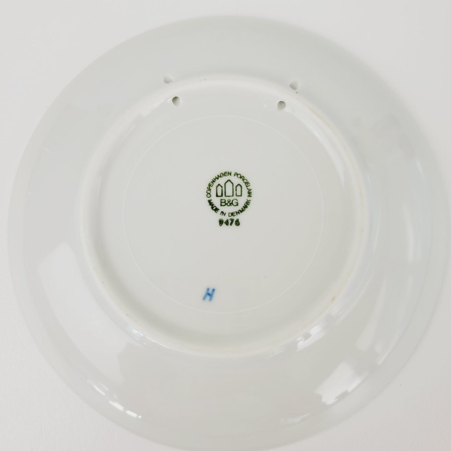 Vintage 1976 Montreal Olympic Plate, Bing & Grøndahl Copenhagen Blue & White Porcelain Wall Plate, Made in Denmark