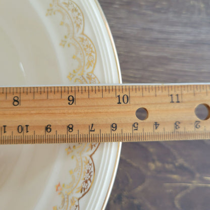 Edwin Knowles Priscilla 10" Round Serving Bowl c.1940s USA