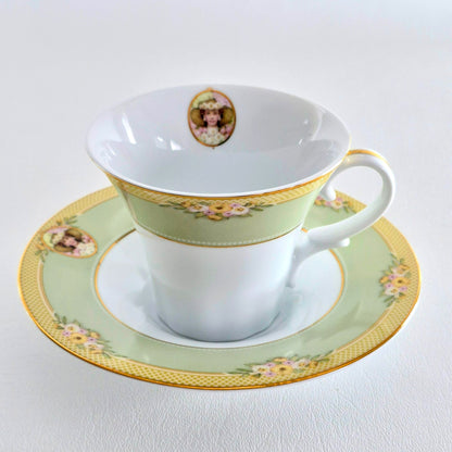 Avon Honor Society Teacup and Saucer, 2 Sets, 2007 & 2008