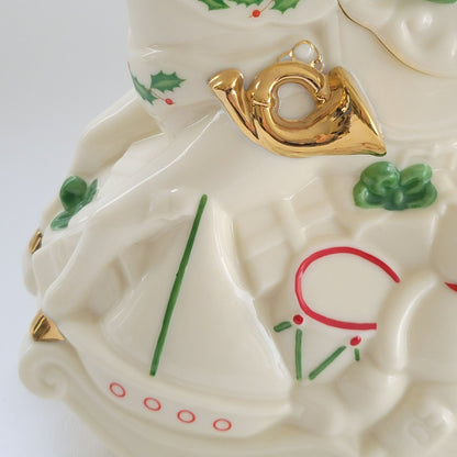 Lenox Santa's Holiday Toy Shop Figural Teapot