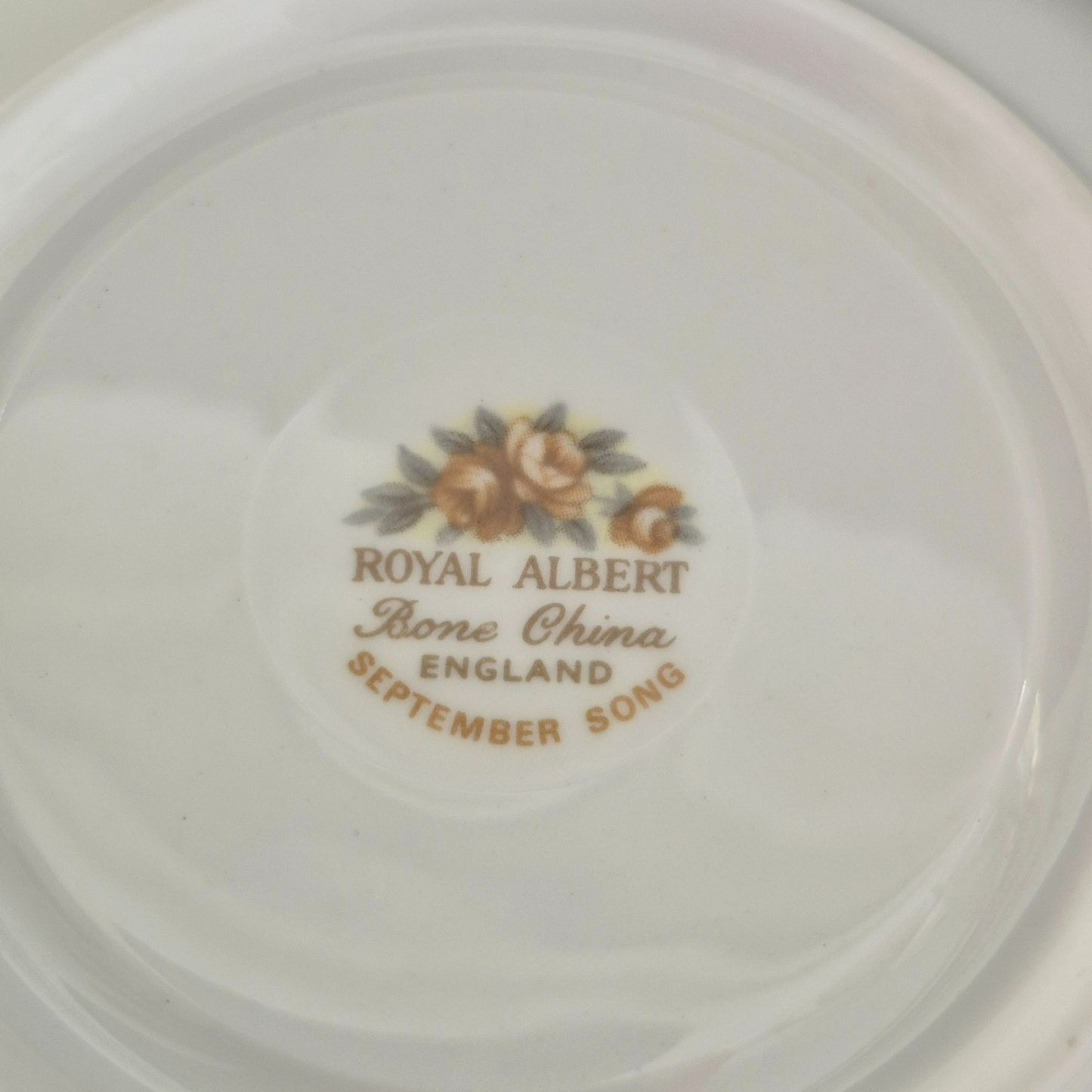 Royal Albert September Song Teacup & Saucer, Made in England