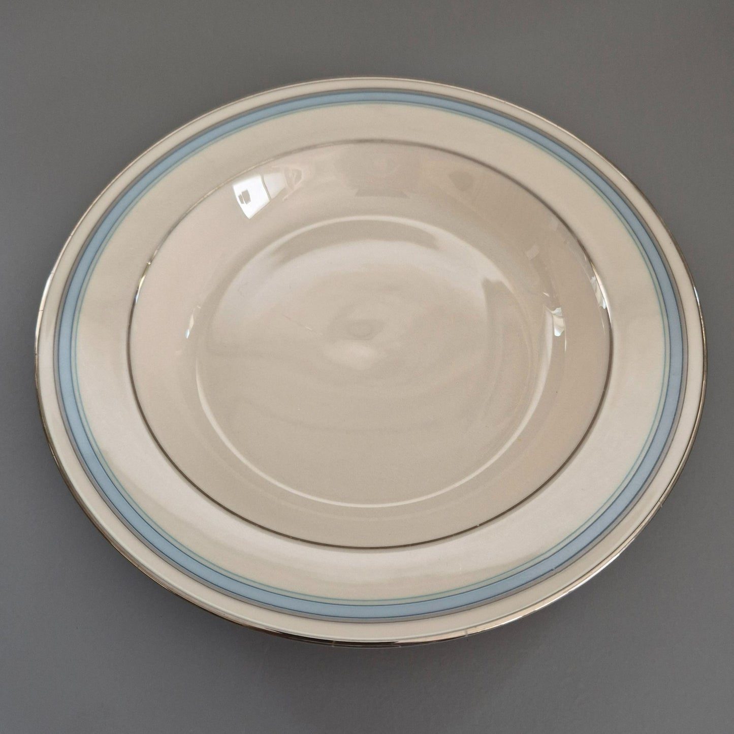 Lenox "Bradford" Rimmed Soup Bowl Set of 2, c.1980s USA