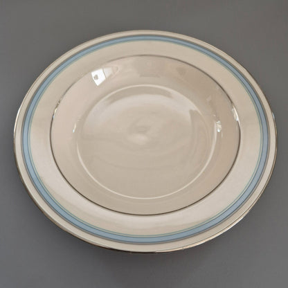 Lenox "Bradford" Rimmed Soup Bowl Set of 2, c.1980s USA