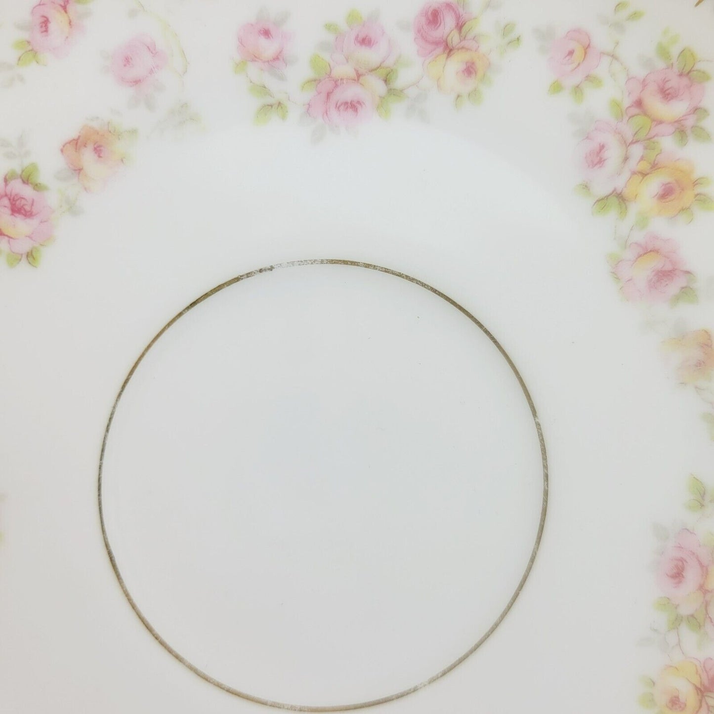 Royal Bayreuth Bridal Rose Saucer Set of 4, Made in Germany