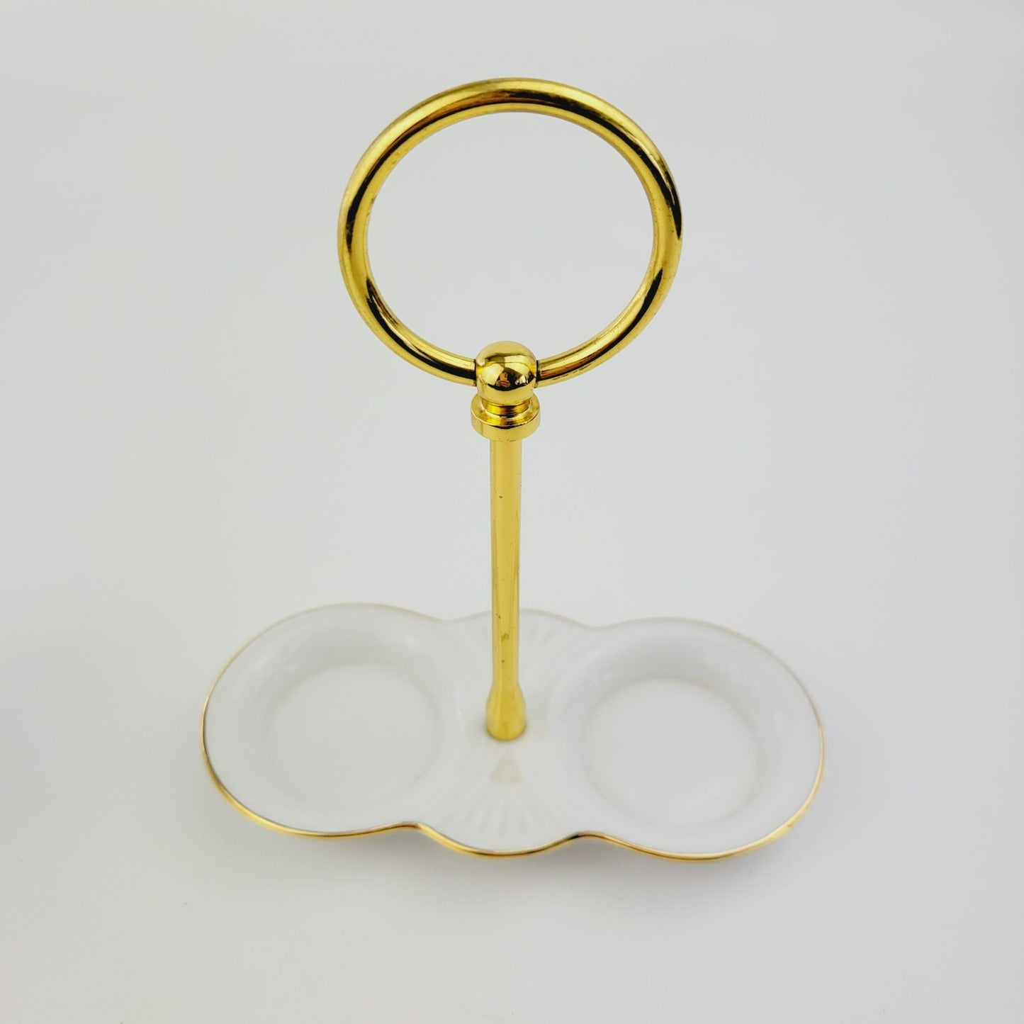 Royal Albert Old County Roses Salt, Pepper & Tray Set