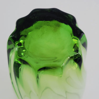 Anchor Hocking Central Park Ivy Green Tumbler Glass Set, of 2, USA Made