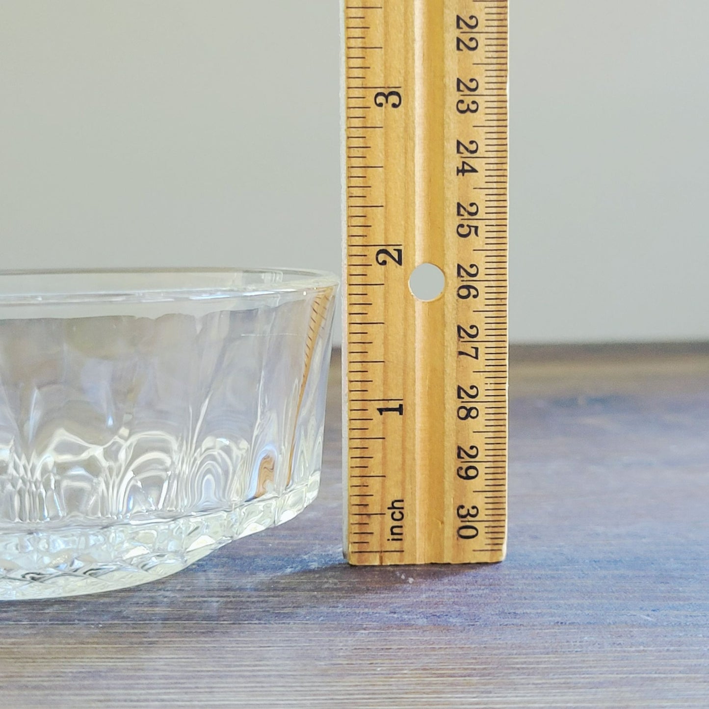 Arcoroc France Clear Starburst Dessert Bowl, Set of 2