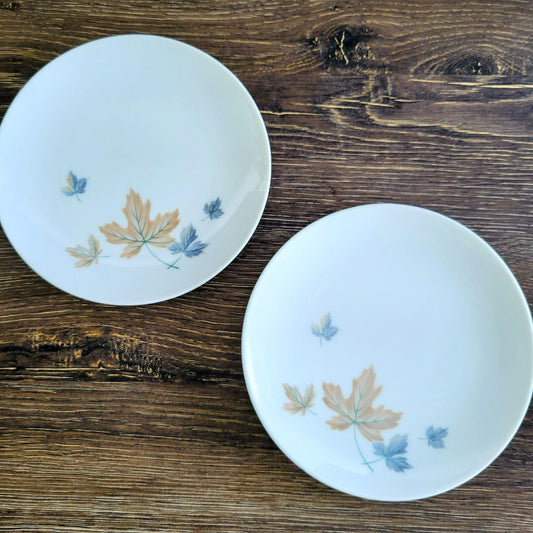 Noritake Maplewood Bread Plate Set of 2, c.1960s Japan