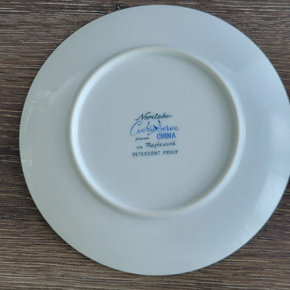 Noritake Maplewood Bread Plate Set of 2, c.1960s Japan