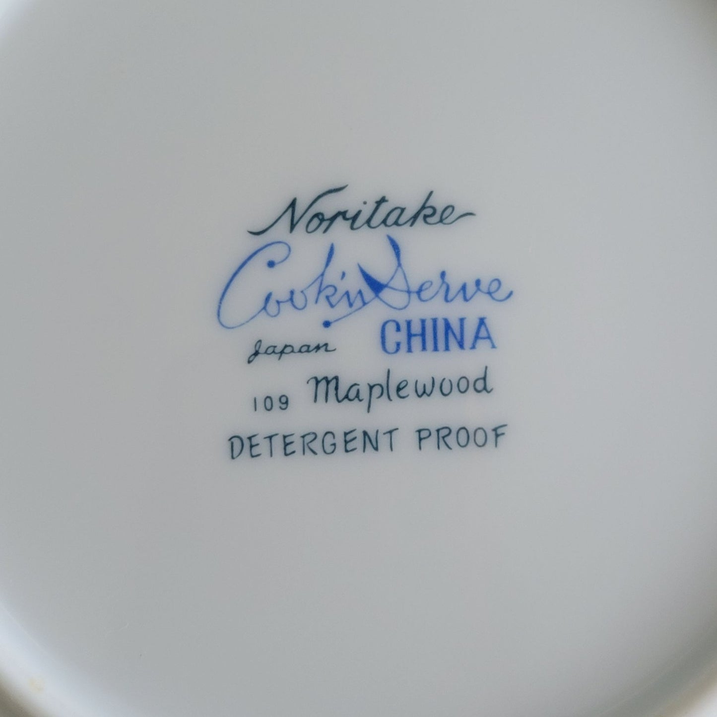 Noritake Maplewood Bread Plate Set of 2, c.1960s Japan