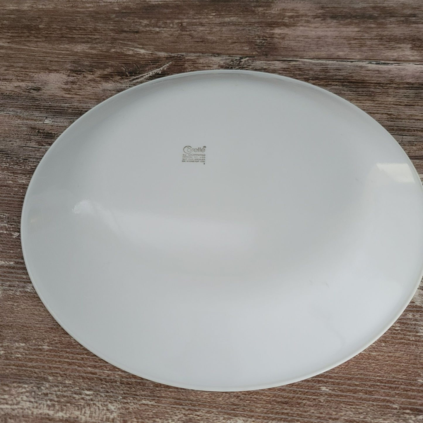 Corelle Blue Heather Dinner Plate Set of 2, USA Made c.1977-81