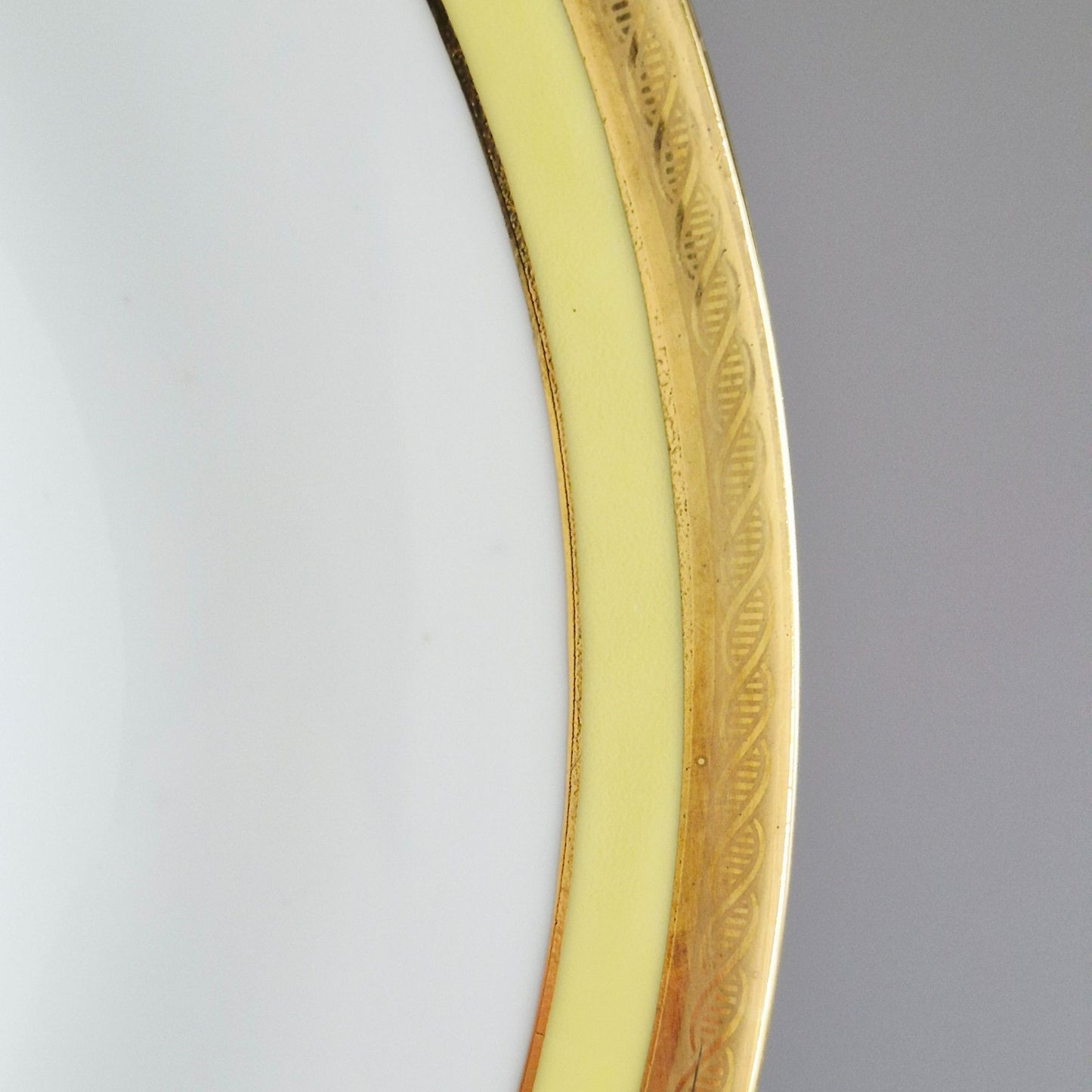 Richard Ginori "Palermo Yellow" Salad Plate, Set of 2, Italy c.1960-70s