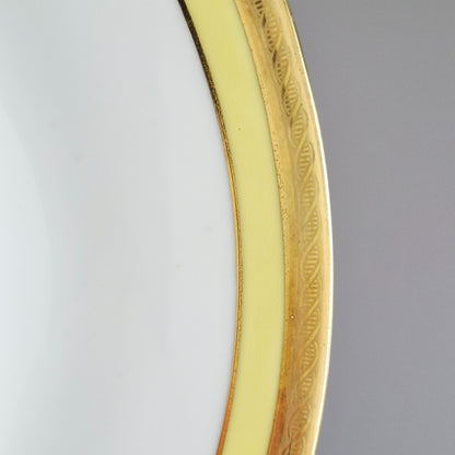 Richard Ginori "Palermo Yellow" Salad Plate, Set of 2, Italy c.1960-70s