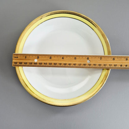 Richard Ginori "Palermo Yellow" Salad Plate, Set of 2, Italy c.1960-70s