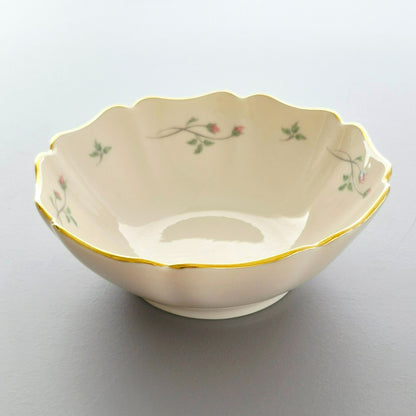 Lenox "Rose Manor Pink" All Purpose Bowl, c.1985-99 USA