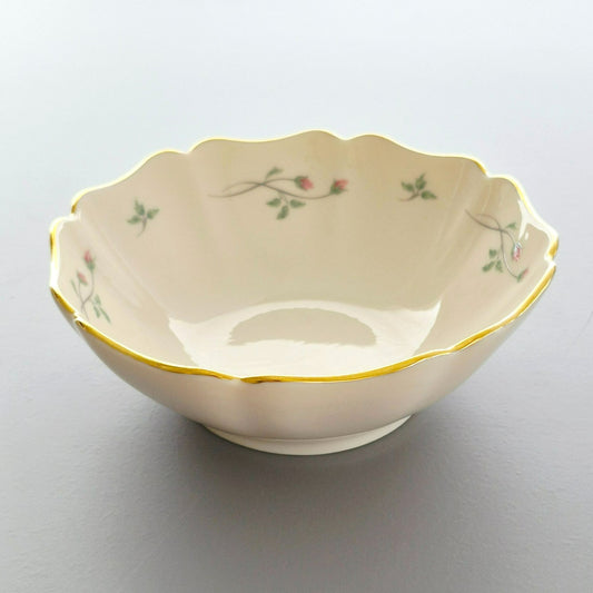 Lenox "Rose Manor Pink" All Purpose Bowl, c.1985-99 USA