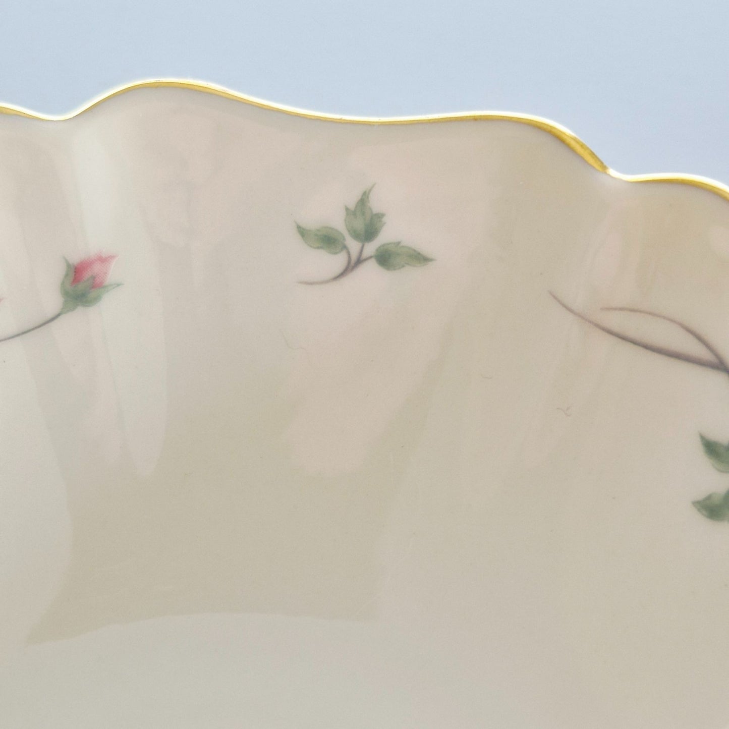 Lenox "Rose Manor Pink" All Purpose Bowl, c.1985-99 USA