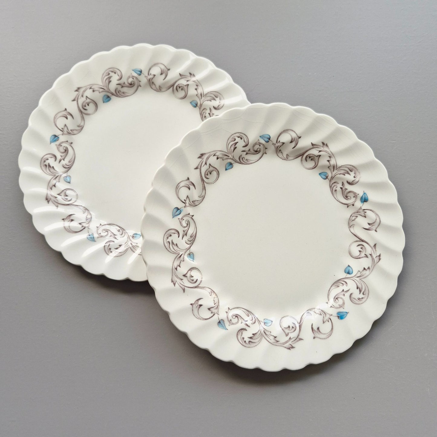 Johnson Brothers "Encore" Bread Plate Set of 2, c.1963-73 England