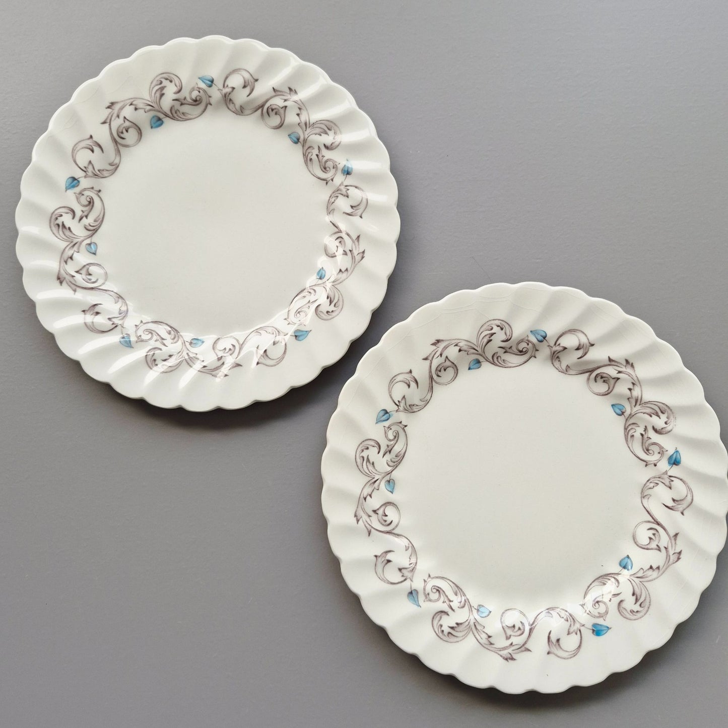 Johnson Brothers "Encore" Bread Plate Set of 2, c.1963-73 England