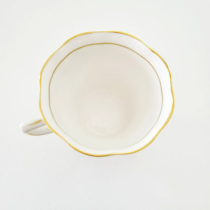Rosina Water Lily Teacup & Saucer July Flower of the Month, Made in England