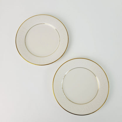Noritake "Tulane" Bread Plate, Set of 2, c.1970s Japan