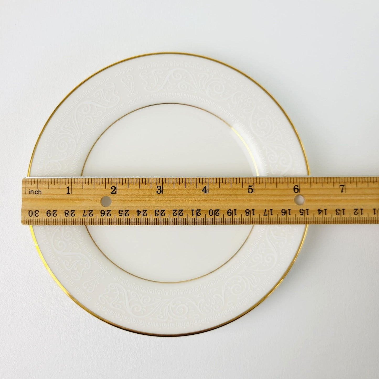 Noritake "Tulane" Bread Plate, Set of 2, c.1970s Japan