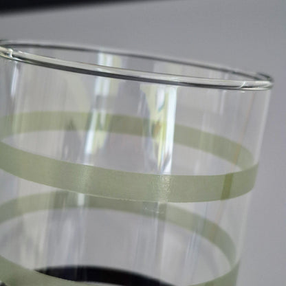 Pfaltzgraff "Sphere" Glass Tumbler Set of 2, c.2001-07