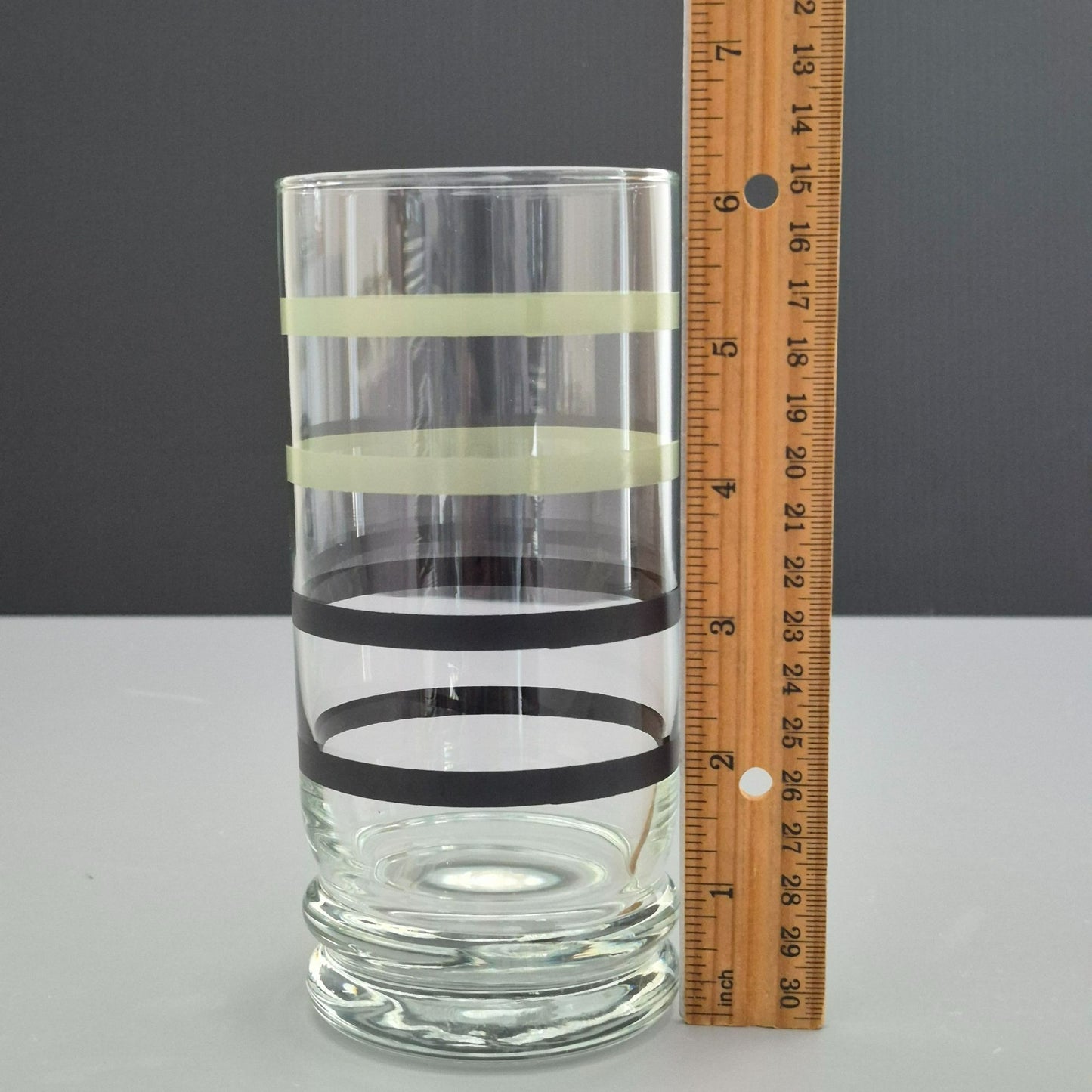 Pfaltzgraff "Sphere" Glass Tumbler Set of 2, c.2001-07