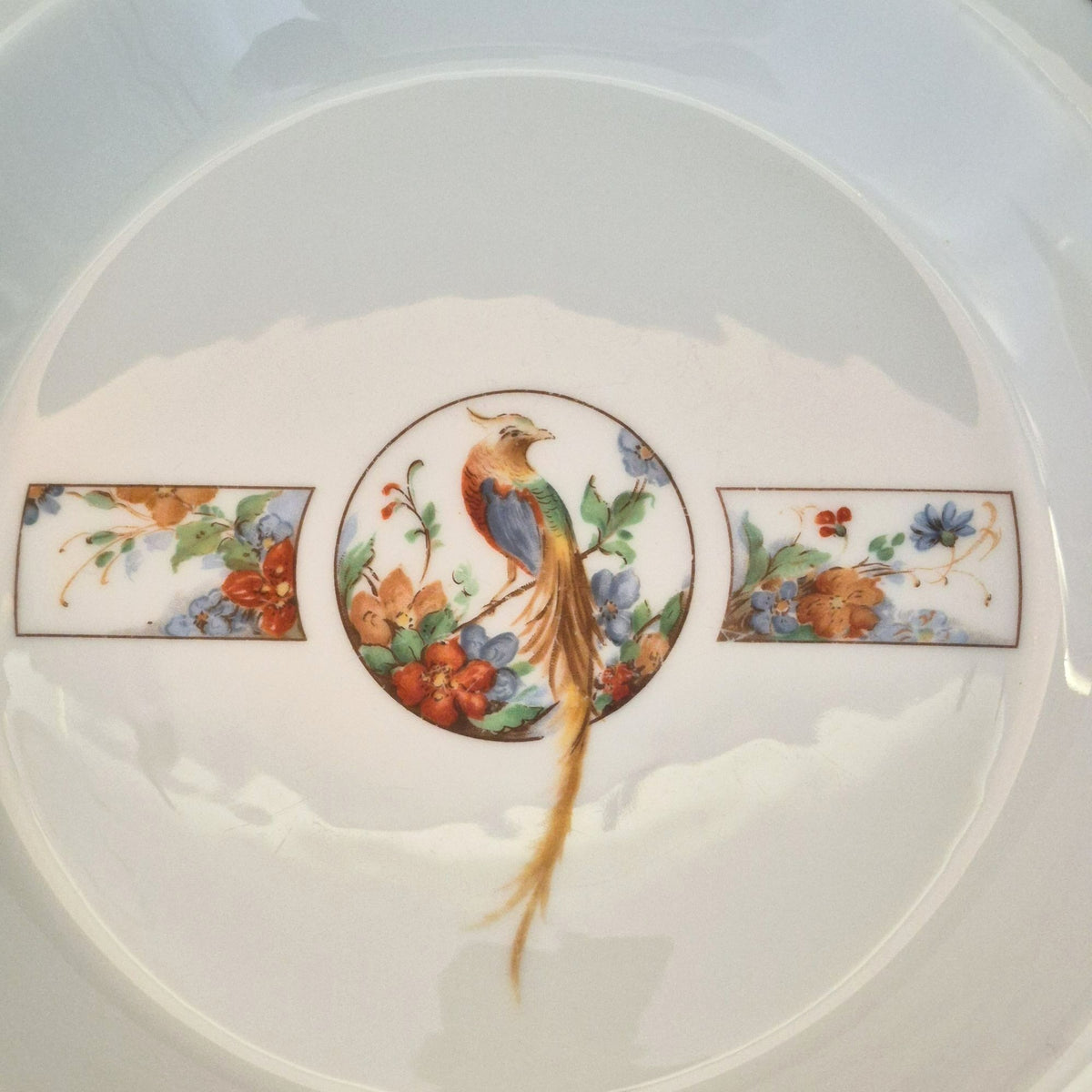 Royal Rochester "Golden Pheasant" 9" Pie Baking Plate, USA Made