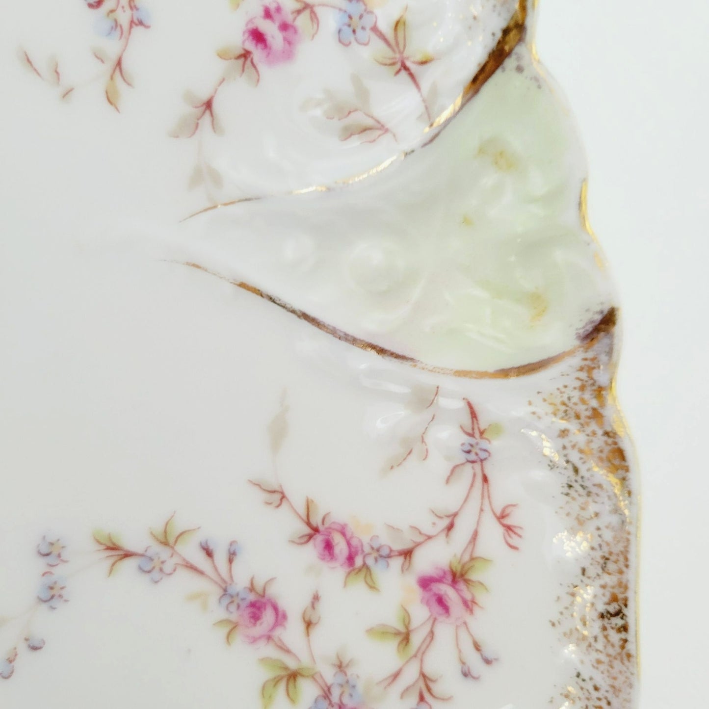 Antique Carl Tielsch Shallow Serving Bowl, Germany c.1875-1935