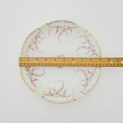 Antique Carl Tielsch Shallow Serving Bowl, Germany c.1875-1935