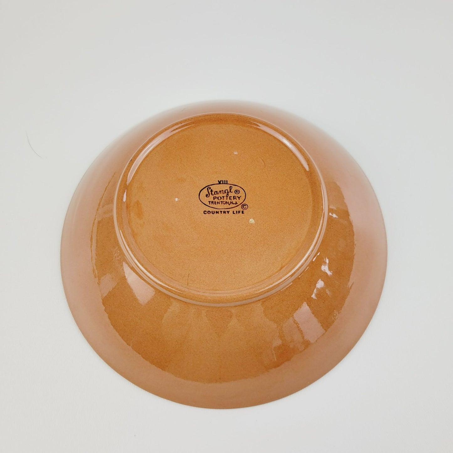 Stangl Pottery Country Life 8" Serving Bowl, c.1956-78 USA Made